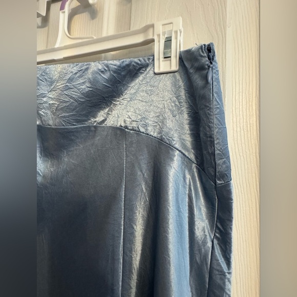 Free People Sasha Satin Maxi Skirt NWT Size 12 - Picture 7 of 9